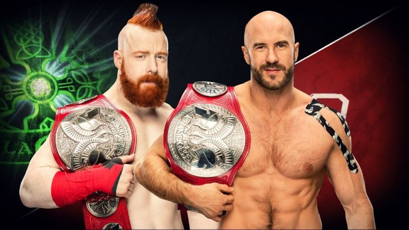 Sheamus y Cesaro nuevos campeones por pareja de RAW en Royal Rumble