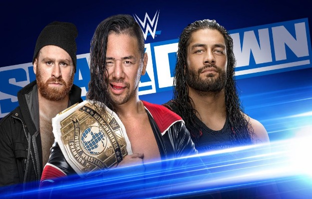 Shinsuke Nakamura vs Roman Reigns por el título IC este viernes en WWE SmackDown
