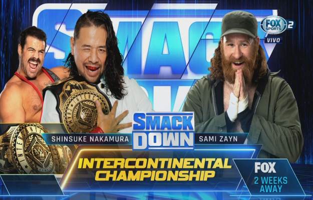 Shinsuke Nakamura vs Sami Zayn