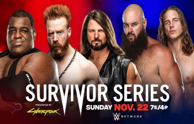 Team RAW WWE Survivor Series