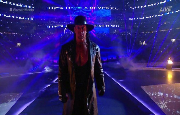 The Undertaker casi pierde su racha antes de lo planeado