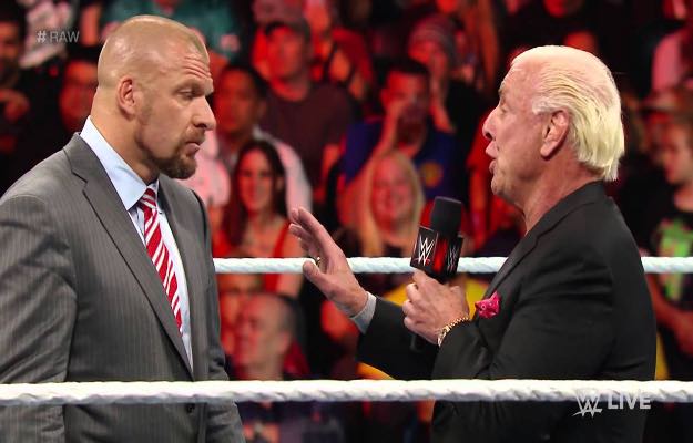 Ric Flair espera un gran combate de retiro para Triple H