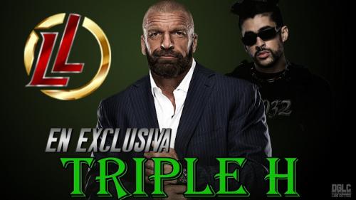 Triple H muestra sus respetos por Bad Bunny en WWE