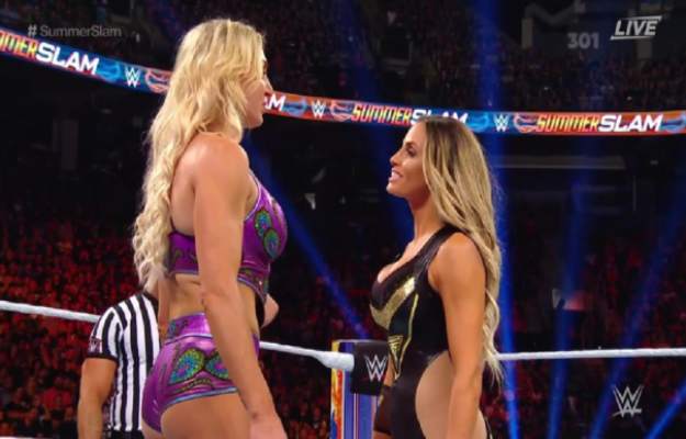 Trish Stratus vs. Charlotte Flair WWE SummerSlam 2019