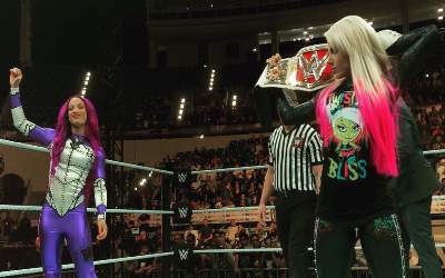 Sasha Banks vs Alexa Bliss WWE Abu Dhabi