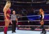 WWE Fastlane 2019 Becky Lynch derrotó a Charlotte Flair por descalificación con ayuda de Ronda Rousey