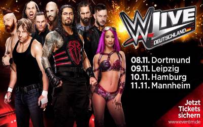 WWE Live Alemania Noviembre 2018