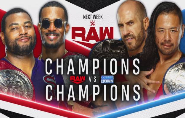 WWE RAW_ Champions vs Champions Match anunciado para la semana que viene