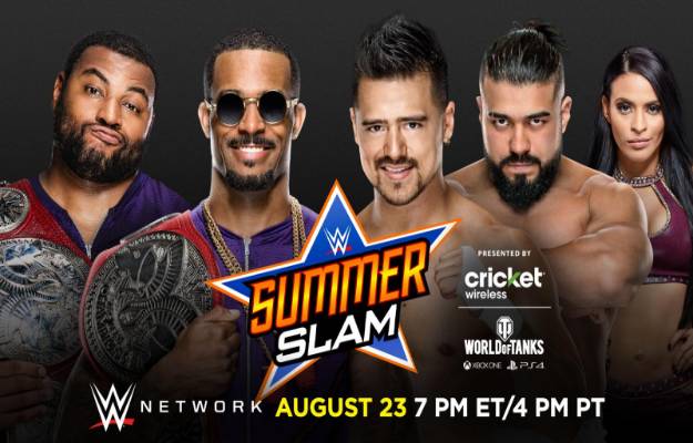 WWE SummerSlam 2020_ Street Profits defenderán sus títulos contra Andrade y Ángel Garza