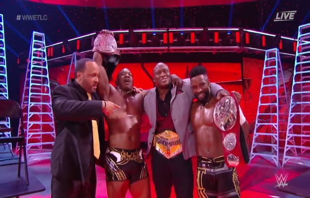 WWE TLC 2020_ The Hurt Business son los nuevos campeones por parejas de RAW