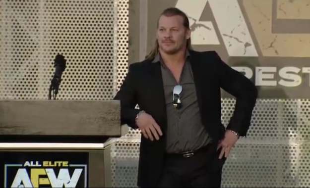 Jericho firmando con AEW