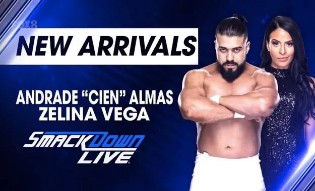 ¡Posible Spoiler¡ WWE podría tener grandes planes para Andrade Cien Almas Andrade Cien Alamas debutará en SmackDown Live la semana que viene
