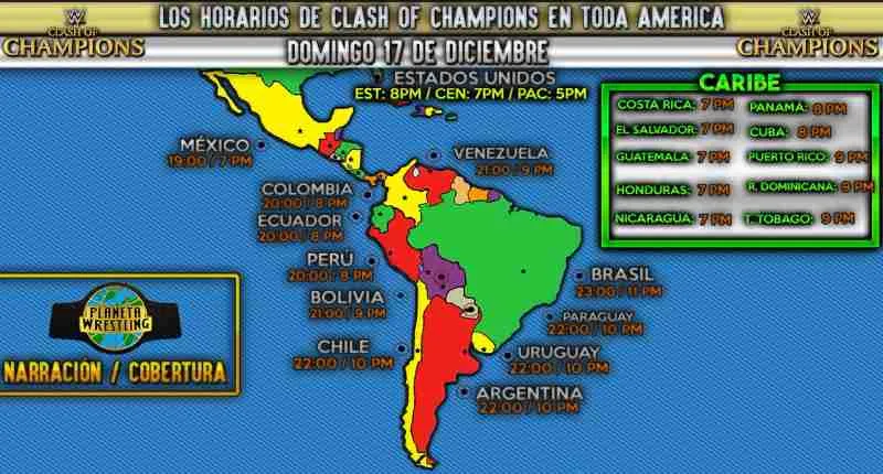 Cómo ver WWE Clash of Champions 2017 gratis