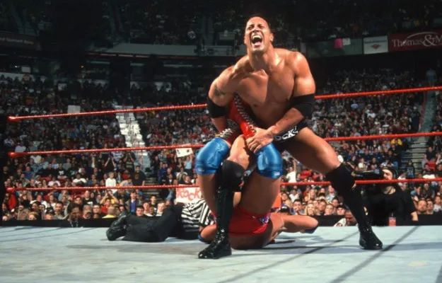 THE ROCK KURT ANGLE THE ROCK KURT ANGLE