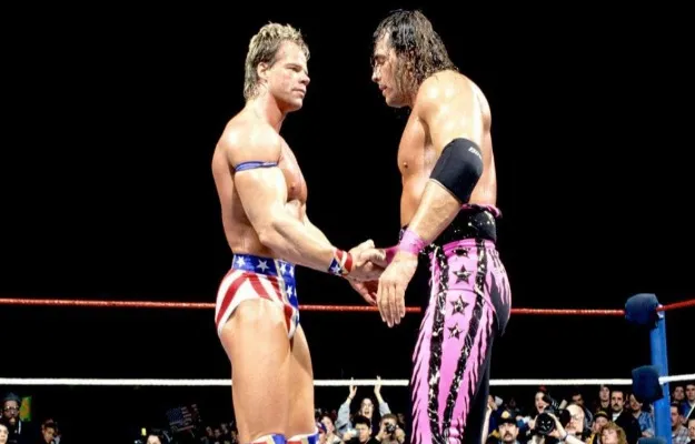WWE LEX LUGER BRET HART WWE LEX LUGER BRET HART