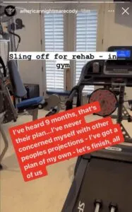 Cody Rhodes Training