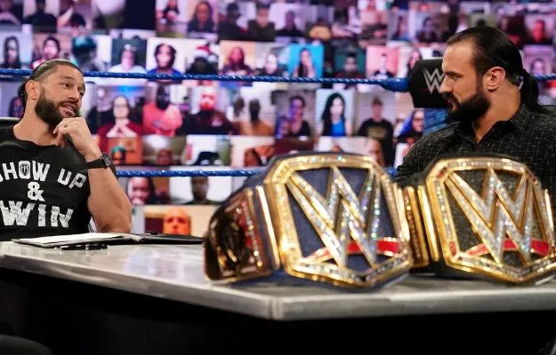 Drew McIntyre espera que Roman Reigns pierda sus dos Campeonatos Drew McIntyre espera que Roman Reigns pierda sus dos Campeonatos