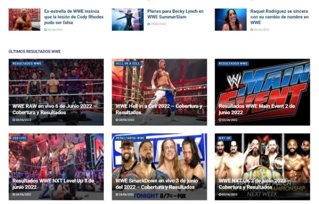 Nueva web PLANETA WRESTLING Nueva web PLANETA WRESTLING