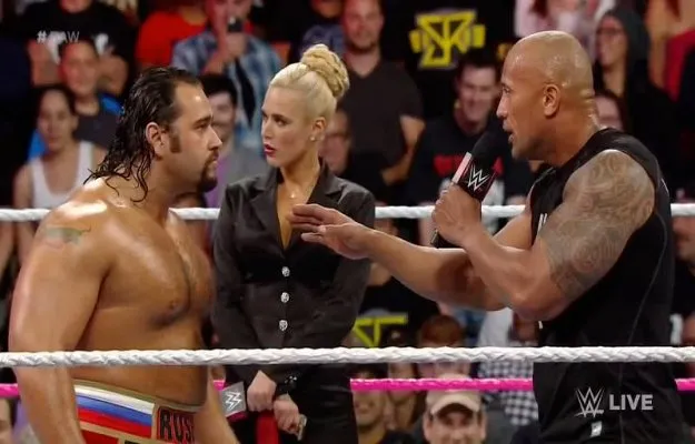 Rusev & The Rock Rusev & The Rock