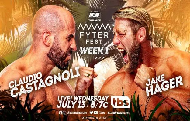 Claudio Castagnioli & Jake Hager Previa AEW Dynamite Fyter Fest 13 de julio 2022