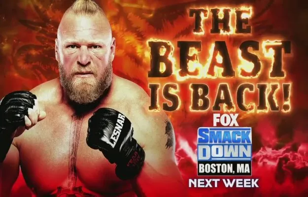 Brock Lesnar Previa de WWE SmackDown 22 de julio 2022