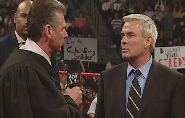 Eric Bischoff Eric Bischoff reacciona al retiro de Vince McMahon