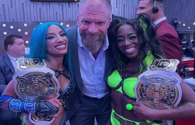 Triple H, Sasha Banks & Naomi