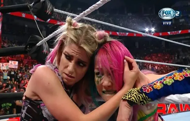 Alexa Bliss & Asuka WWE RAW