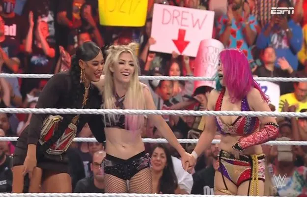 Asuka & Alexa Bliss WWE RAW
