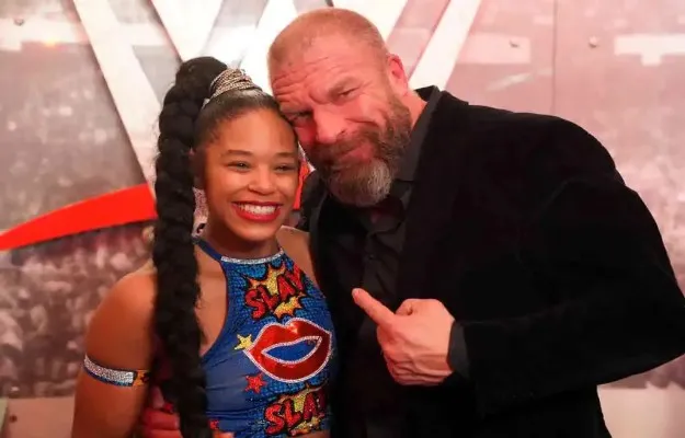 Bianca Belair & Triple H WWE Bianca Belair & Triple H WWE
