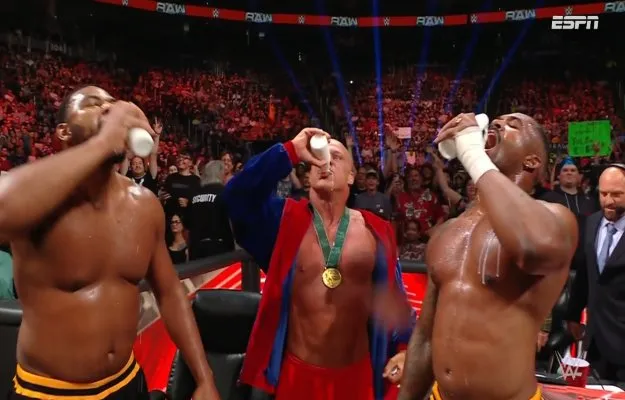 Kurt Angle & The Street Profits WWE RAW Kurt Angle & The Street Profits WWE RAW