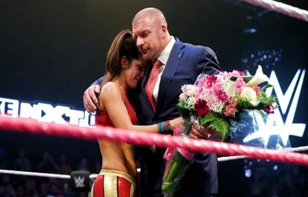 Bayley & Triple H Bayley & Triple H