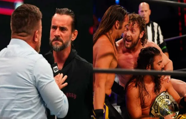 CM Punk & Kenny Omega & Young Bucks AEW