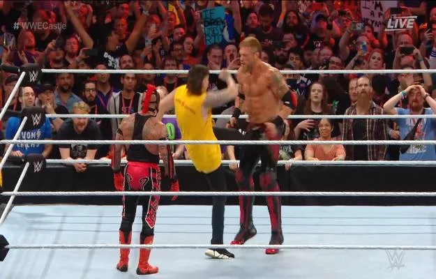 Dominik, Rey Mysterio y Edge Dominik, Rey Mysterio y Edge