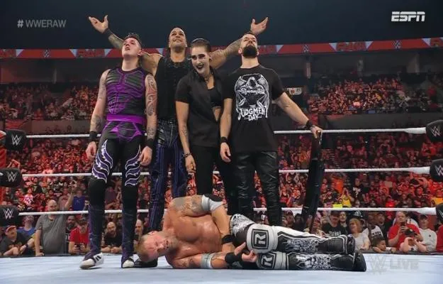 Judgment Day y Edge WWE RAW Judgment Day y Edge WWE RAW