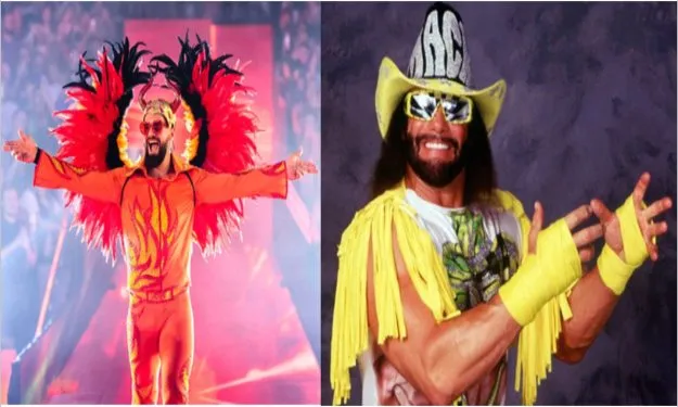 Randy Savage y Seth Rollins Randy Savage y Seth Rollins