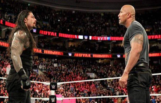Roman Reigns Roman Reigns comenta sobre su posible combate con The Rock