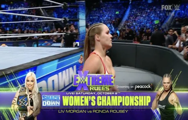 Ronda Rousey vs Lic Morgan WWE Extreme Rules Ronda Rousey vs Lic Morgan WWE Extreme Rules