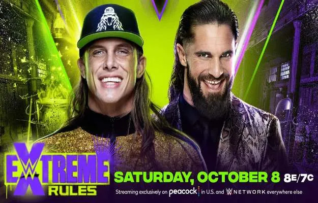 Seth Rollins vs Matt Riddle WWE Extreme Rules Seth Rollins vs Matt Riddle WWE Extreme Rules