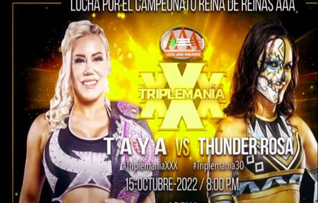 Thunder Rosa fuera de Triplemania 30 Thunder Rosa Fuera De Triplemania 30