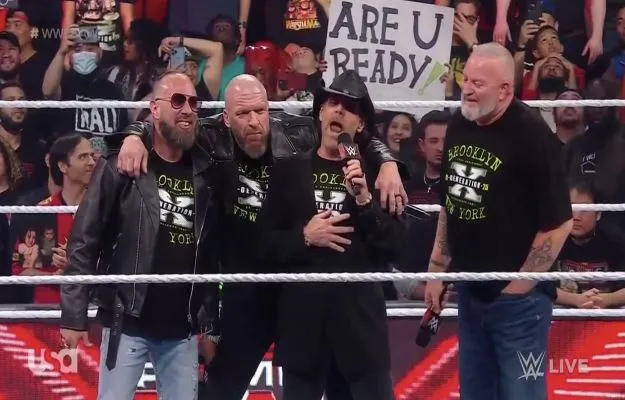 D' Generation X WWE RAW