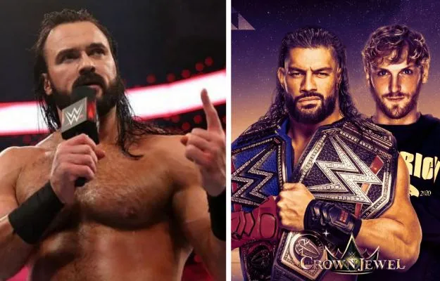 Drew McIntyre predice el ganador de Roman Reigns vs Logan Paul Drew McIntyre predice el ganador de Roman Reigns vs Logan Paul