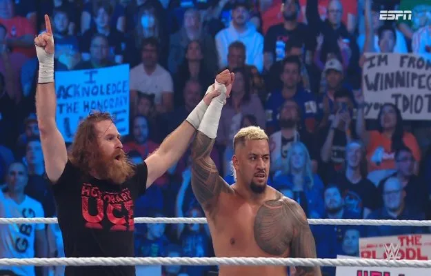Sami Zayn & Solo Sikoa WWE SmackDown