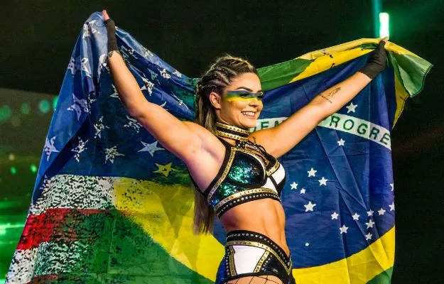 Tay Melo agradece públicamente a WWE y AEW