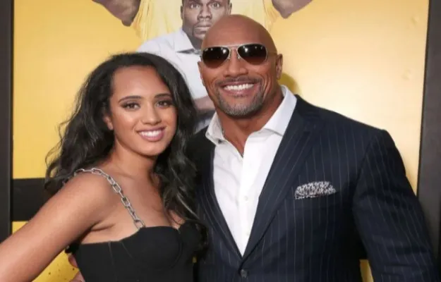 The Rock & Simone Johnson