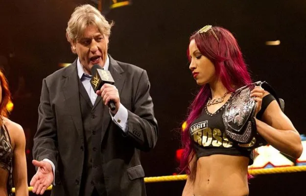 William Rgeal and Sasha Banks WWE William Rgeal and Sasha Banks WWE