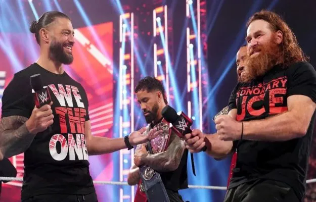 Roman Reigns & Sami Zayn WWE Roman Reigns & Sami Zayn WWE