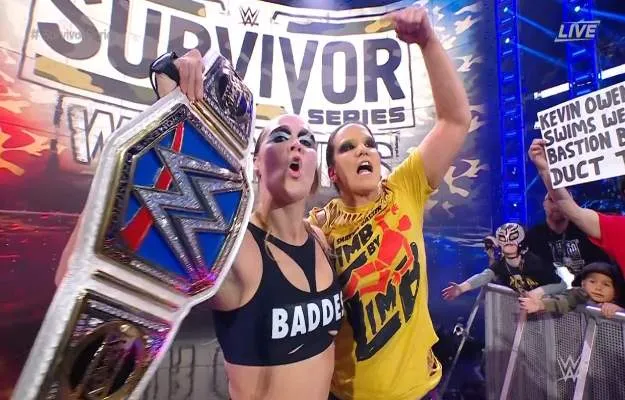 Ronda Rousey & Shayna Baszler WWE Survivor Series Ronda Rousey & Shayna Baszler WWE Survivor Series