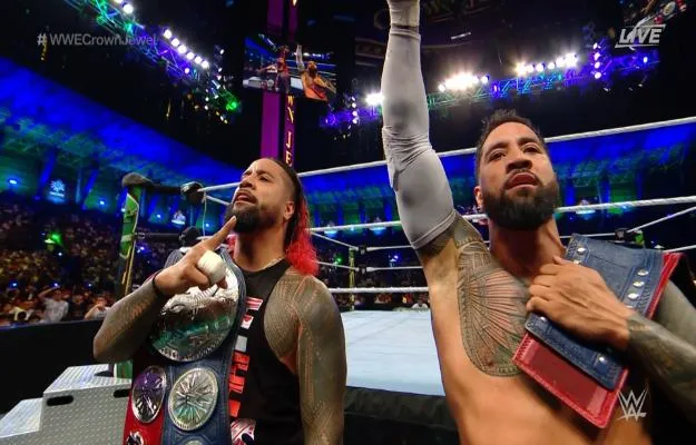 The Usos WWE Crown Jewel The Usos WWE Crown Jewel