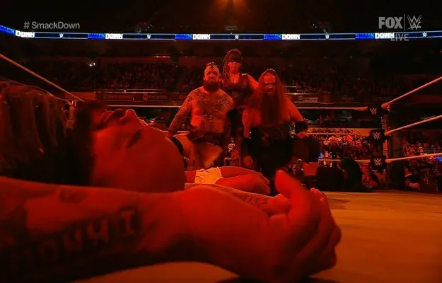 The Viking Raiders & Sarah Logan WWE SmackDown The Viking Raiders & Sarah Logan WWE SmackDown